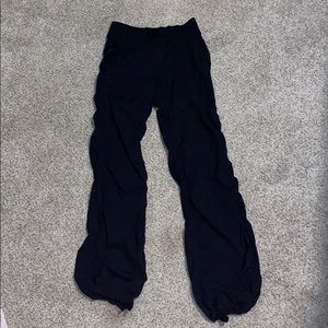 Lululemon women’s black striped studio pants III